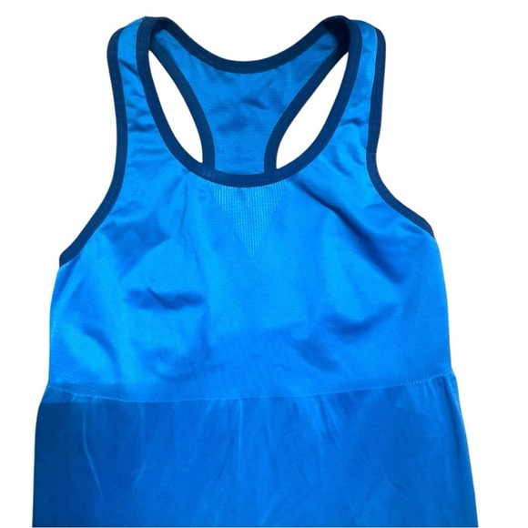 PATAGONIA Top Womens Small Blue‎ Gamut Sport Tank Top Racerback Stretch Shirt - Picture 2 of 6